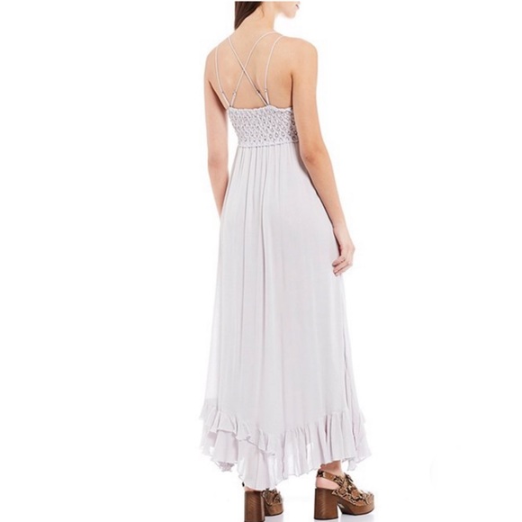 Free People Adella Maxi Dress in Silver - Picture 5 of 9